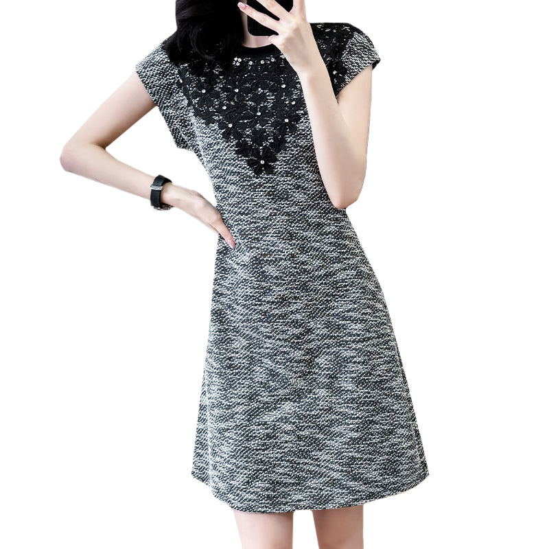 2025 New Xiaoxiang Feng Shui Diamond Dress+Half Skirt